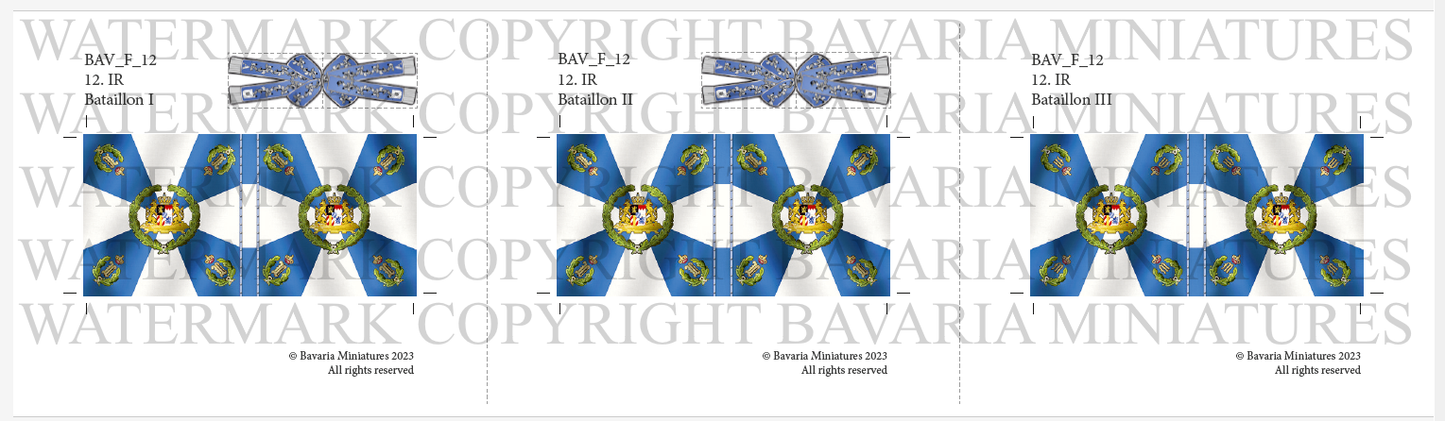 BAV_FL_12 - Flags of the 12th Infantry Regiment (3)
